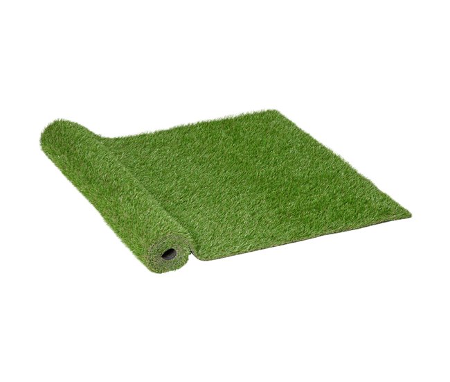 Césped Artificial PP y PE Outsunny Verde