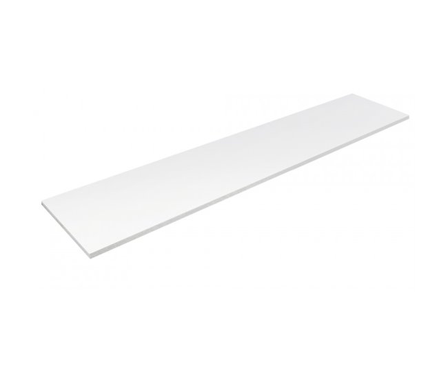 Escritorio soporte cama + estantería Blanco