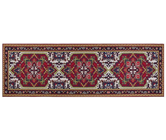 Beliani De corredor COLACHEL 80x240 Multicolor