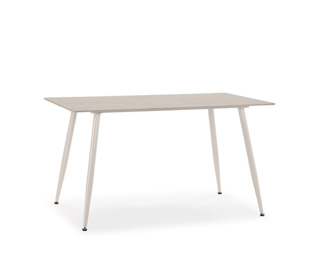 Set de comedor 1 mesa y 4 sillas TRAVIS Beige