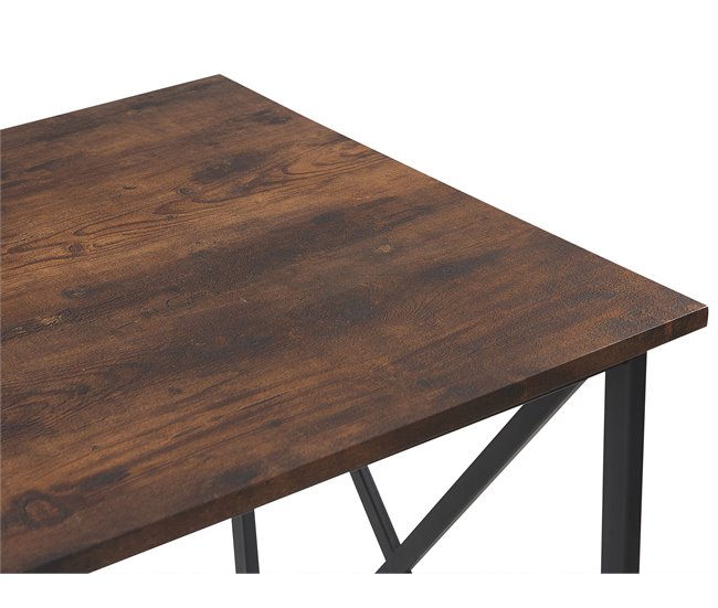 Beliani Escritorio FUTON Marron