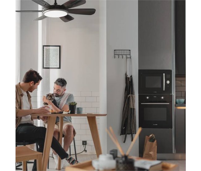 Microondas  Integrable con Grill 25L | UNIVERSALBLUE Negro