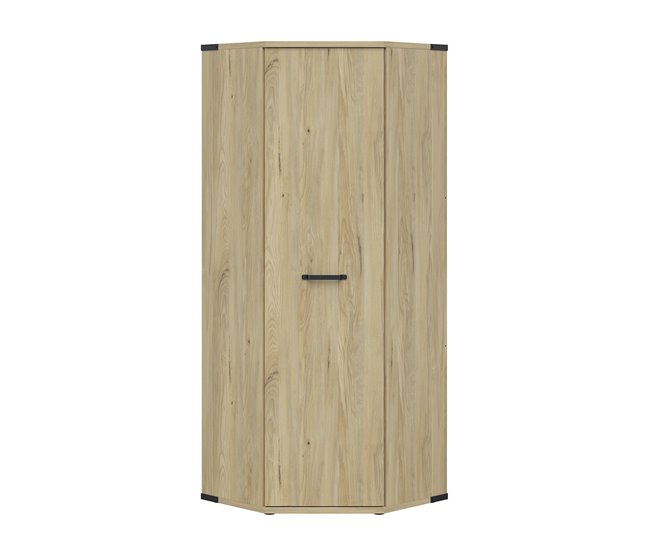 Armario de esquina 1 puerta Dako Marron Claro