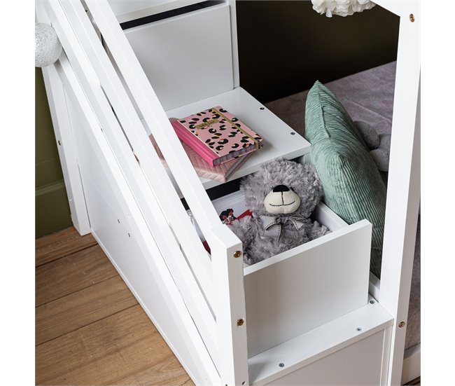 Litera infantil Blanco