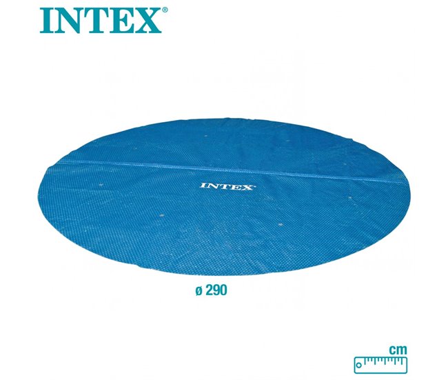 Cobertor solar INTEX piscinas Easy Set/Metal Frame Azul