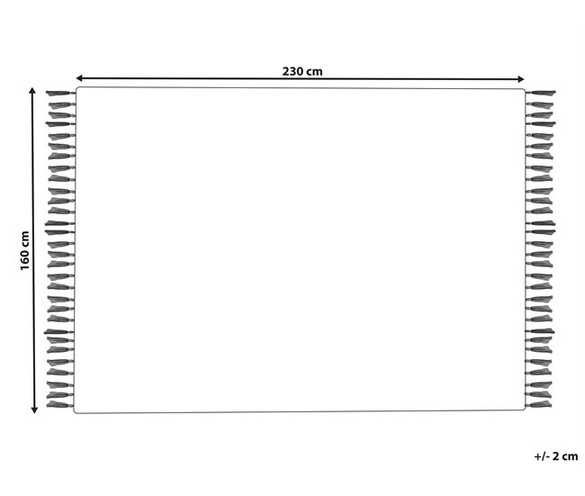 Beliani De pelo corto NIKSAR 160x230 Multicolor
