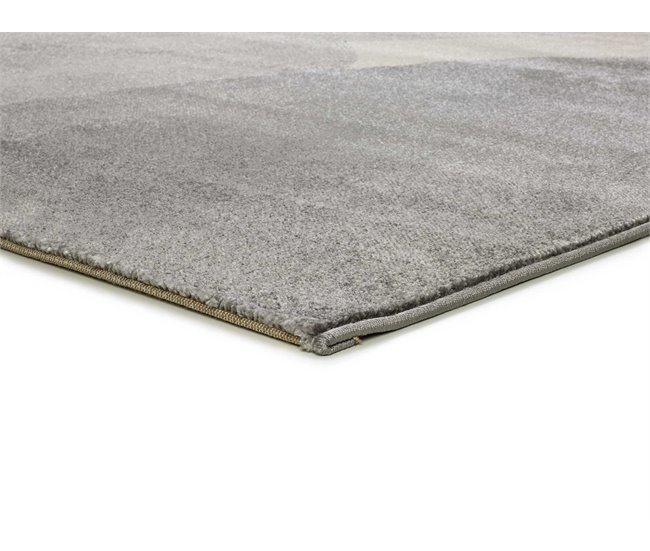Alfombra con formas orgánicas MONIC - ATTICGO 140x200 Gris