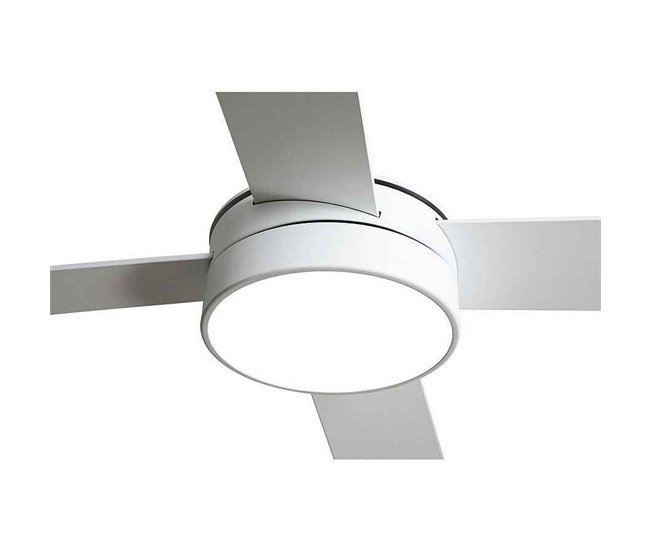 Ventilador De Techo Metal Serie Nevery Blanco