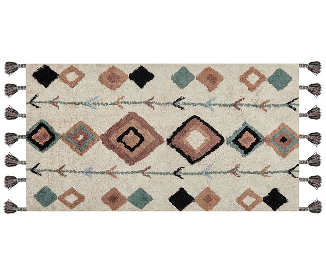 Beliani De pelo corto ESKISEHIR 80x150 Multicolor