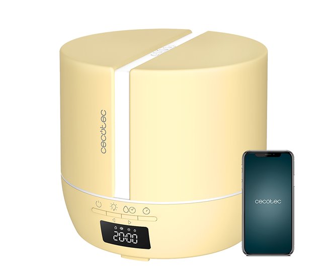 Difusor de aromas PureAroma 550 Connected Cecotec Crema