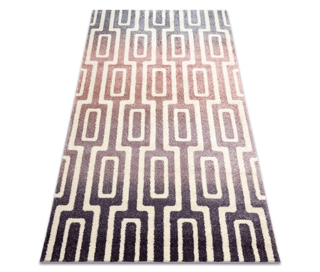 Alfombra KAKE 25809657 Laberinto moderno 120x170 Multicolor