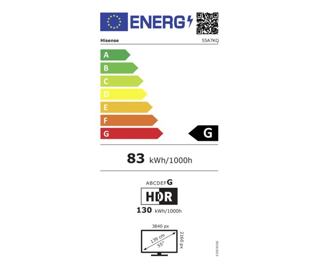 Smart TV 55A7KQ Negro