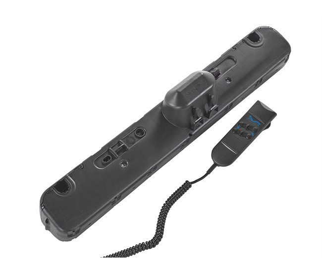 Beliani Somier articulado eléctrico Acero MOON Plateado