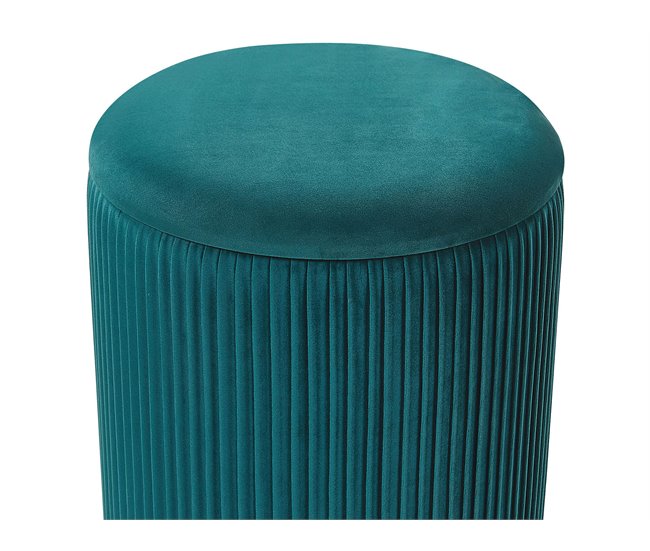 Conjunto de Puf MIRAMAR Beliani Azul/ Verde