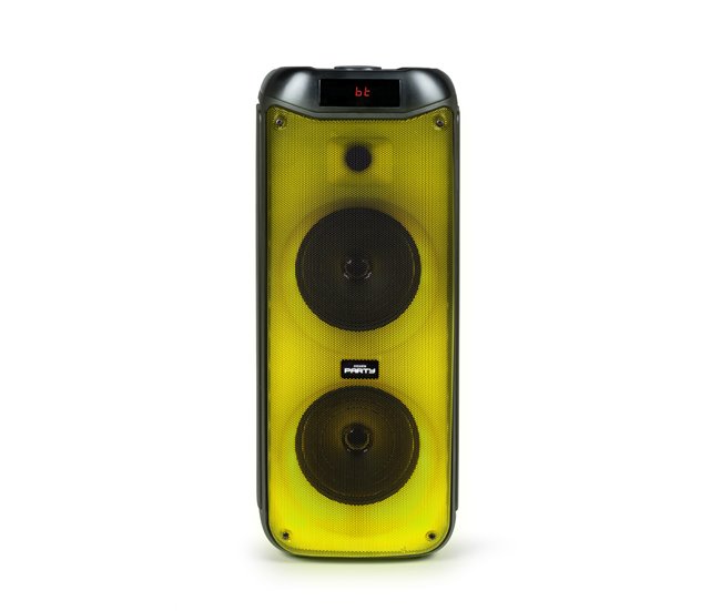 Altavoz inalambrico luminoso Bluetooth Bigben Negro