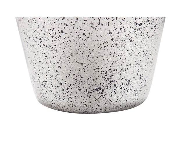 Beliani Jarrón para flores KACHORI Gris