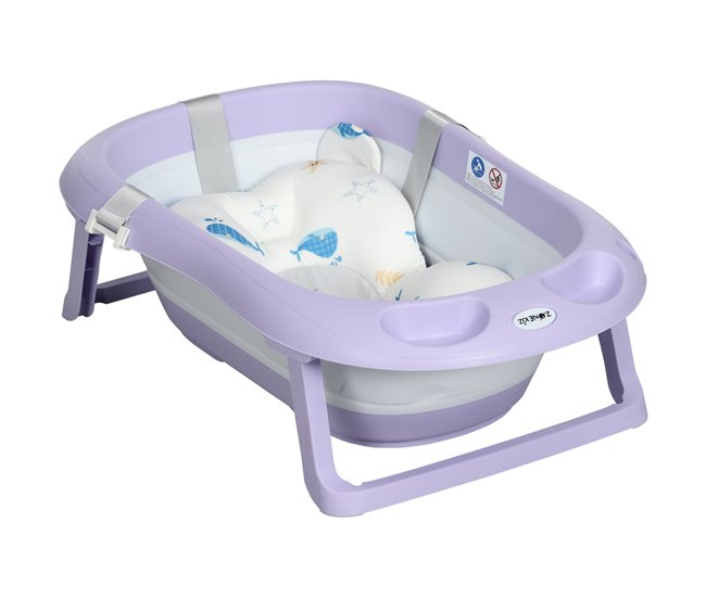 Bañera para Bebé PP, TPE ZONEKIZ Morado