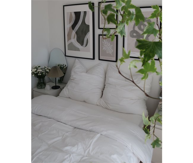 Beliani Almohada MANA Blanco