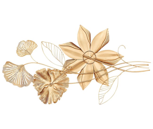 Beliani Decoración de pared EUROPIUM Dorado