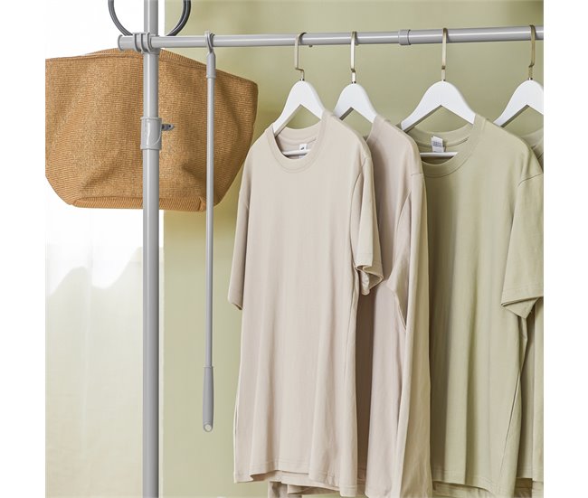 Perchero de Ropa Telescópico Altura Ajustable FRG109-HG SoBuy 