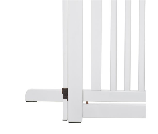 Barrera para Perros MDF PawHut, mascotas - accesorios para perros Blanco