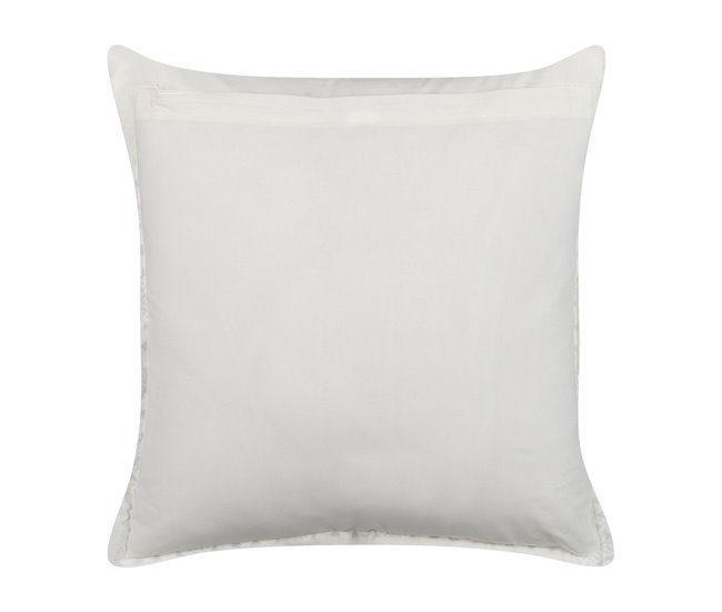 Beliani Cojín decorativo CORDATA Azul