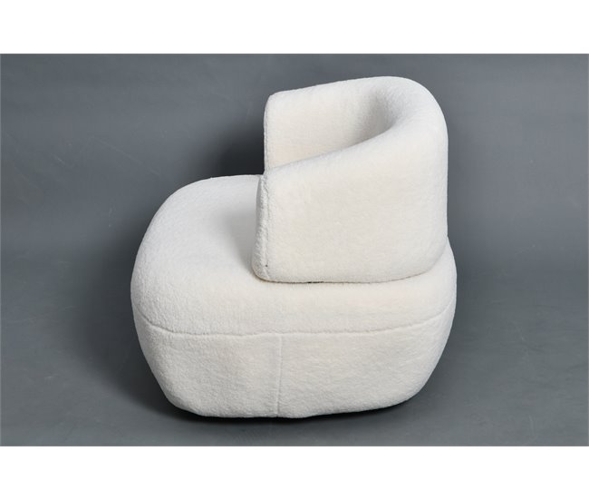Sillon decorativo color blanco IVORY Blanco
