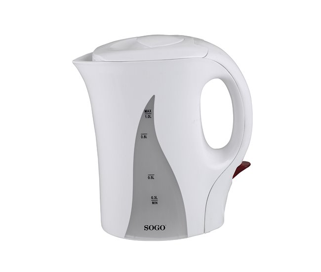 SOGO HERV. DE AGUA PLASTICO-1.0L-1100W Blanco/ Beige