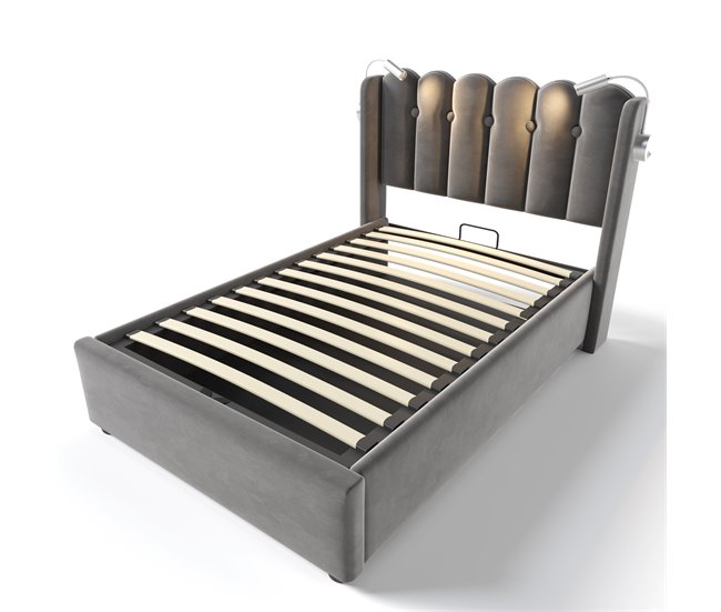 Canapés abatibles Gris