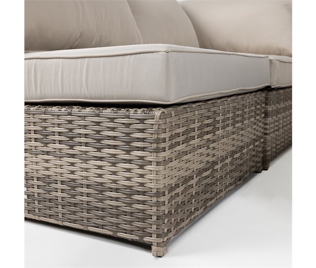 Set jardín con sofá rinconera TURIN IV Beige