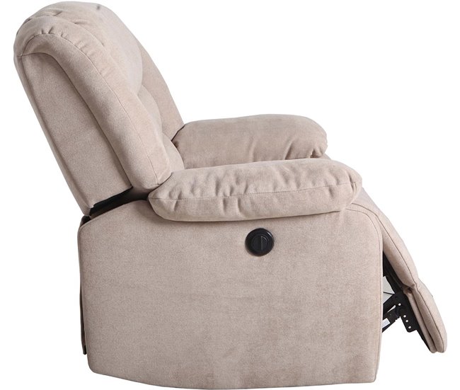 Sillón relax de tela CHEF2 Vison