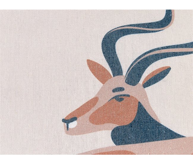 Beliani Cojín decorativo ABAL Beige