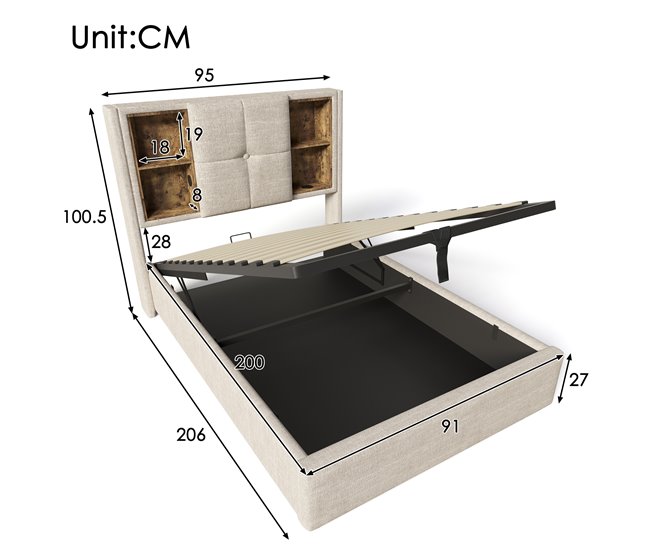 Canapés abatibles Natural