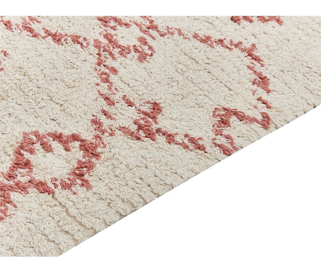 Beliani Alfombra de pelo corto BUXAR 80x150 Beige