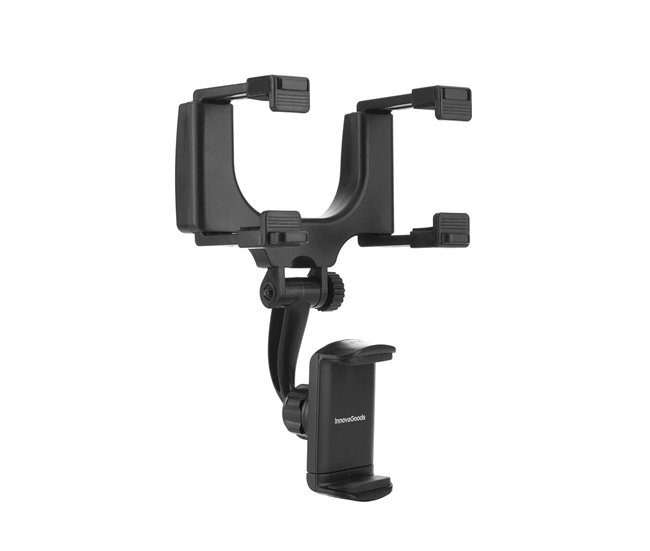Soporte de Smartphone para Espejo Retrovisor Negro