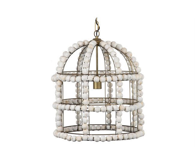 Lampara Metal Adda Home Blanco
