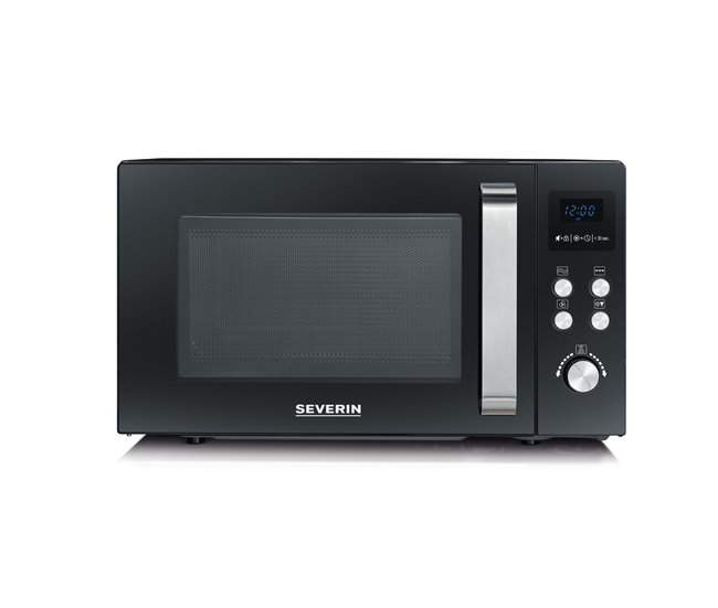 Microondas con Grill y Convección de 25 L SEVERIN, MW 7752, 900 W Negro