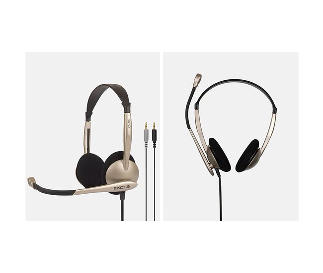 Auriculares con cable KOSS CS100 Beige