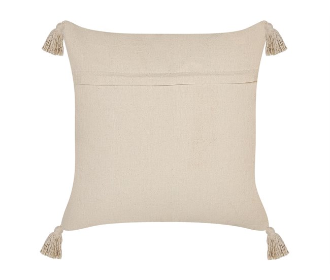 Beliani Cojín decorativo ARALIA Beige