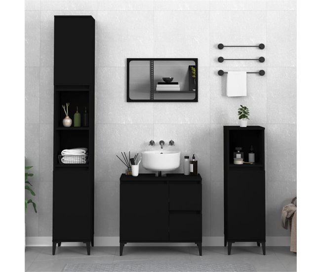 Armario De Baño 65 Blanco