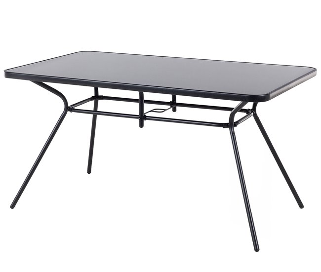 Beliani Conjunto de comedor LIVO Negro