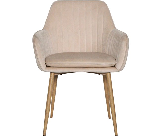 DUPI Sillón de Comedor JAVEA | Pack 2 Unidades Beige