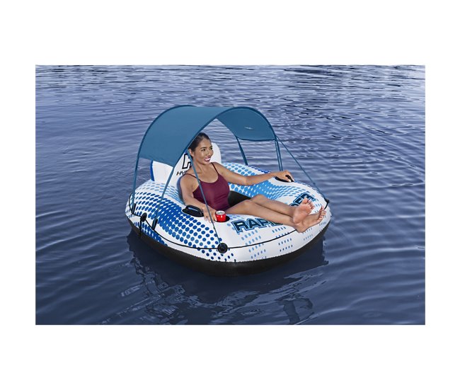 Rueda Hinchable Rapid Rider Blanco