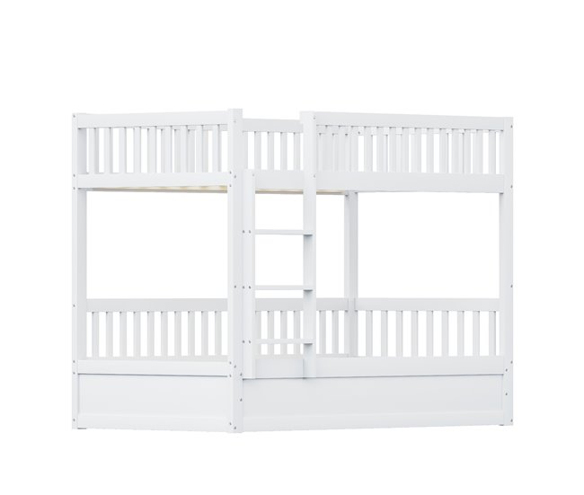 Cama litera 95x205 Blanco