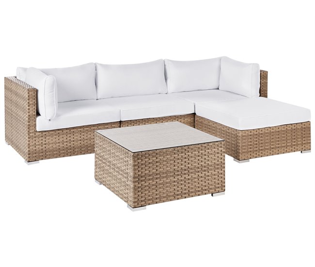 Beliani Conjunto de jardín SANO Arena