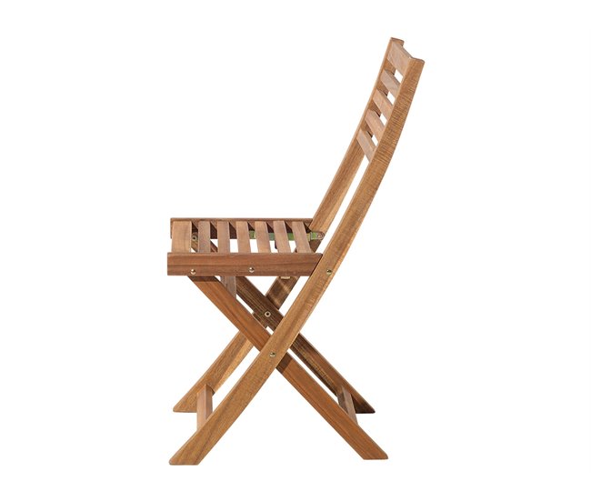 Beliani Conjunto de balcón FIJI Amarillo