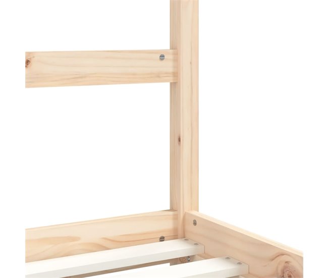 Estructura De Cama Infantil 206x85 Blanco