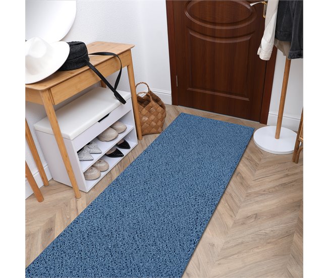 Alfombra de pasillo TRAFFIC AB 100x400 Azul