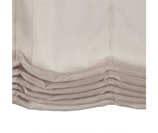 Estores plegables Estor Paqueto Liso Sin Varillas para Ventanas Blanco Veta