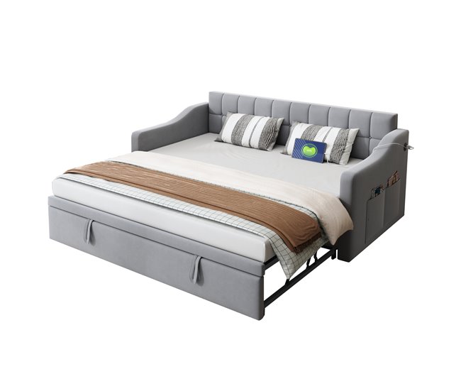 Camas nido 99x207 Gris